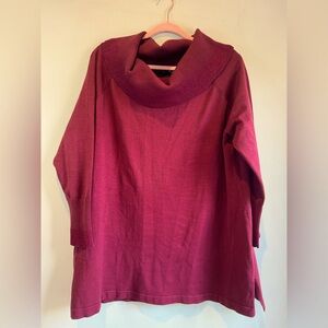 Questions Shimmer Trim Sweater